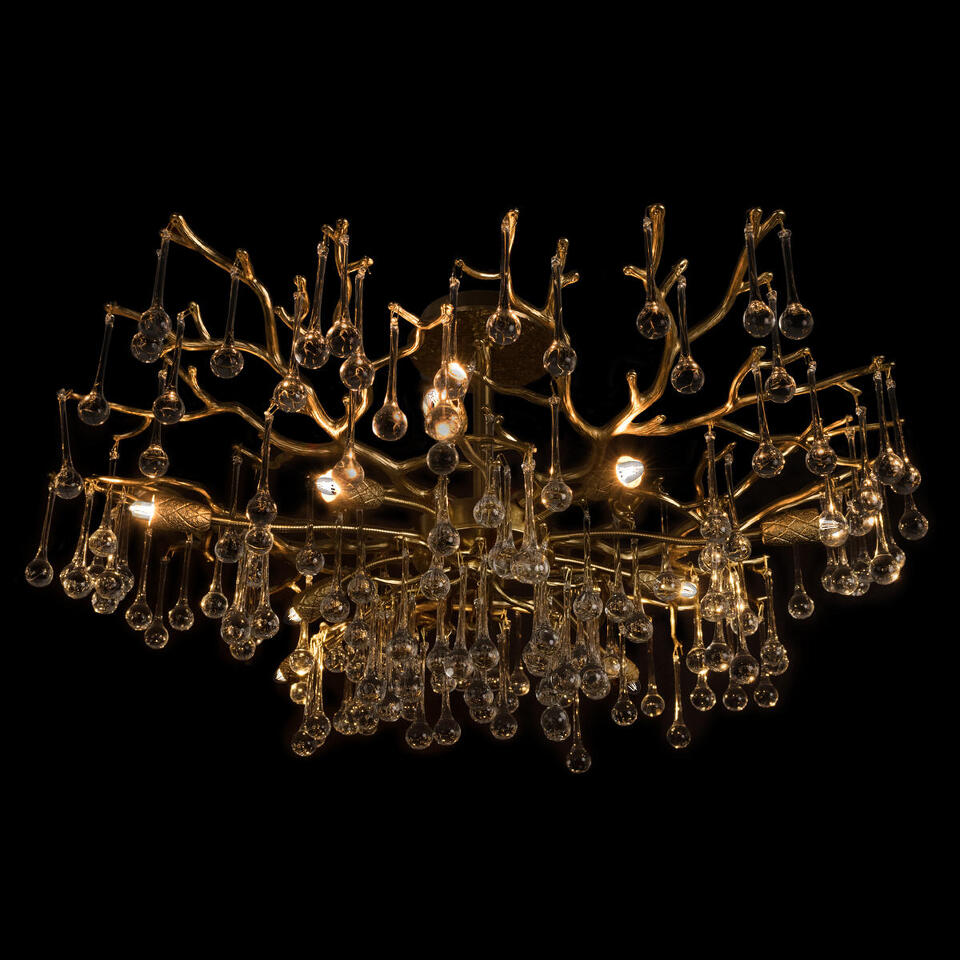 Фото №7  Люстра 10351/800C AB Потолочная люстра LOFT IT Coral