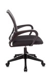 Превью фото №3  Кресло Кресло офисное TopChairs ST-Basic сетка/ткань темно-серый