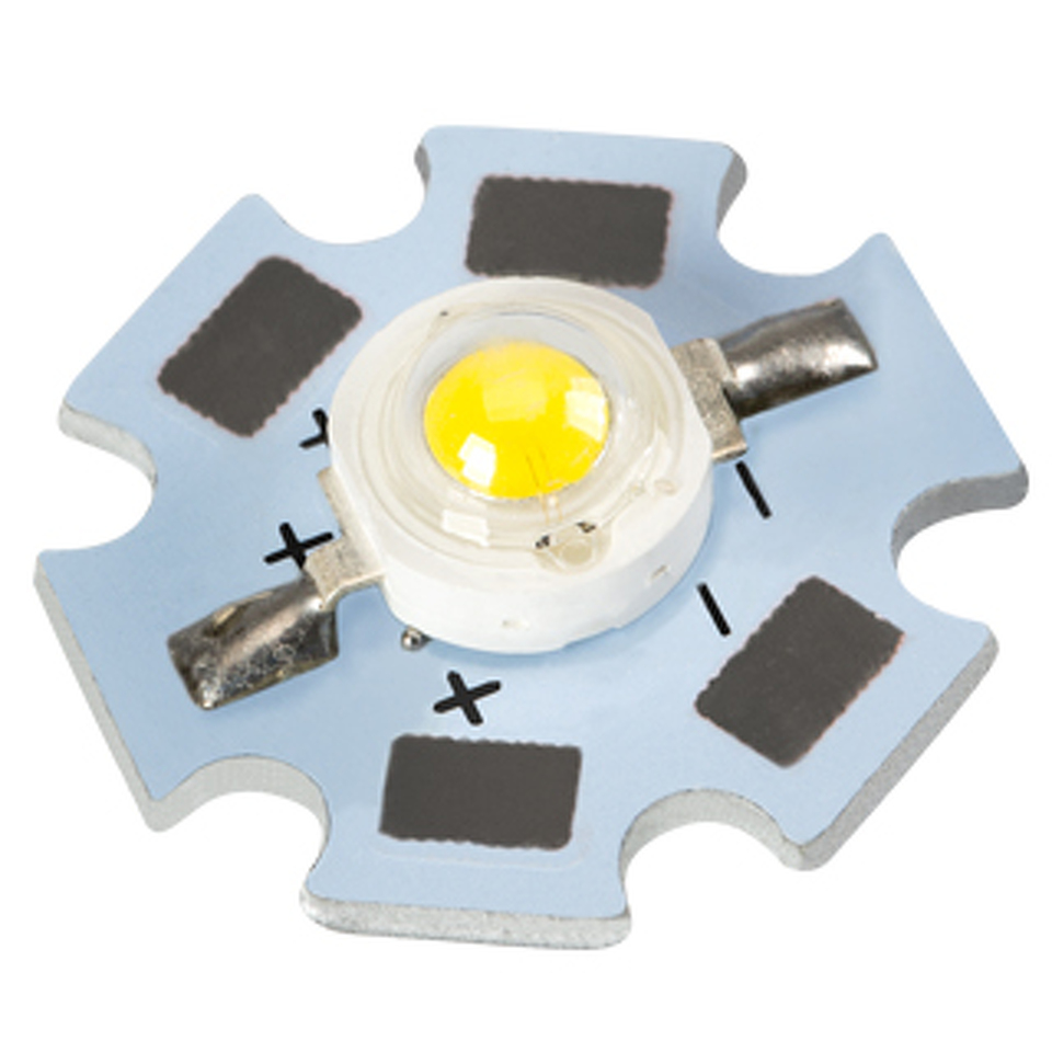 Фото №1  Arlight Мощный светодиод ARPL-Star-1W3W-BCB Day White ( STAR type)