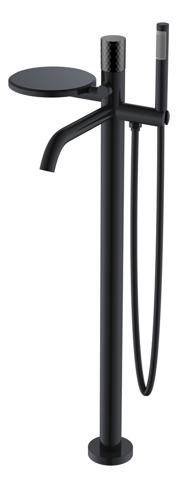 Фото №2  Boheme Смеситель STICK напольный BLACK DIAMOND BLACK