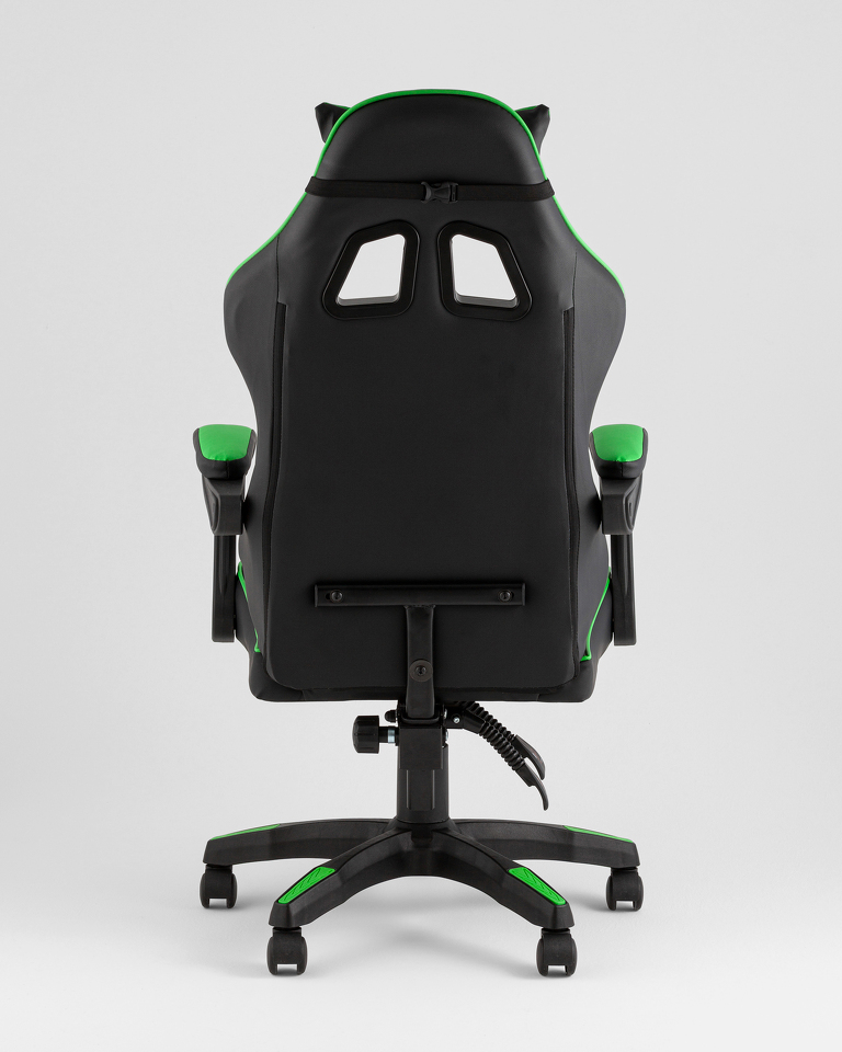 Фото №10  Кресло спортивное TopChairs Shadow черно-зеленый